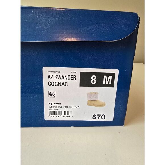 Arizona Jean Co Suede Booties New Sz 8M - Picture 7 of 7